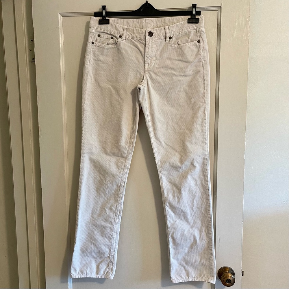 J. CREW skinny leg corduroy 5-pocket jeans. 29R